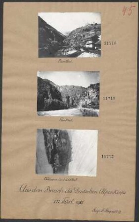 Klausen im Eisaktal