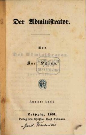 Der Administrator, 2