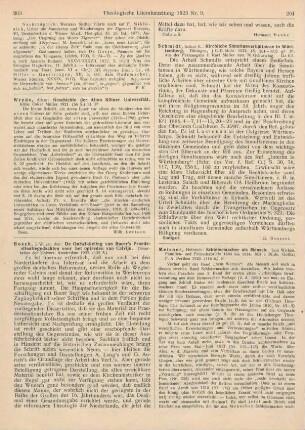 204 [Rezension] Schmidt, Arthur B., Kirchliche Simultanverhältnisse in Württemberg