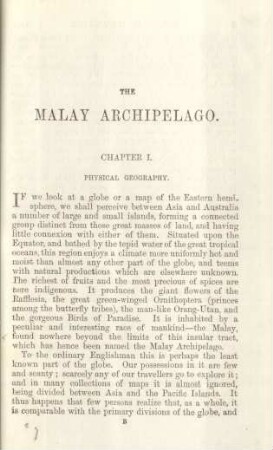 Chapter I. Physical geography