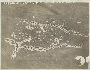 Schützengräben zwischen Kriegshaber und Pfersee bei Augsburg (600 m)