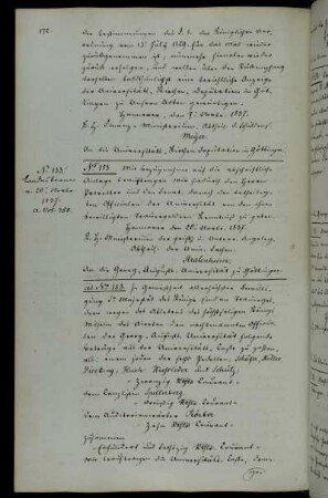 Obligation [Übergabe von Geldern] von Trauergeldern.