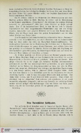 1: Vom Darmstädter Hoftheater