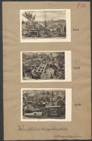 Russisches 25 cm Geschütz bei Grodno