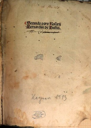Rosariu[m] Sermonu[m] predicabiliu[m] : In quo quicq[ui]d p[rae]clarum [et] vtile in cu[n]ctis sermonarijs vsq[ue] in hodiernu[m] editis [con]tinet[ur]: h[ic] ingeniose enucleatu[m] atq[ue] solerti cura collectum inuenies, 2