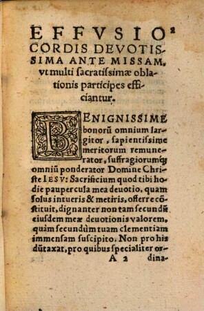 Praeparationes Devotae, Ad Digne Celebrandvm Sev communicandum