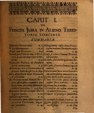 Ottonis Henrici Lib. Bar. a Frisen Dissertatio Academica, De Jure Principis Extra Territorium