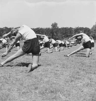 Mädchen beim Sport