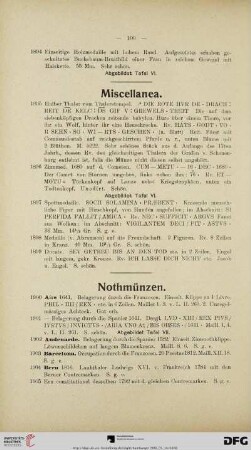 Miscellanea (Nr. 1895-1899)