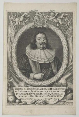 Bildnis des Iohann Sigismund Haller ab Hallerstein