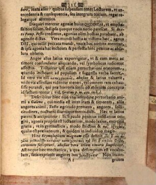 Georgii Wolffgangi Wedelii, Hereditarii In Schwartza, Medicinæ Doctoris, Comitis Palatini Cæsarei, Consiliarii Et Archiatri Dvcalis Saxonici, Theoretices Professoris Ordinarii, Facvltatis Medicæ h.t. Decani, Proempticon Inaugurale De Agōnia Christi