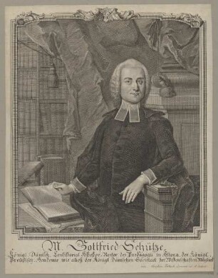 Bildnis des Gottfried Schütze