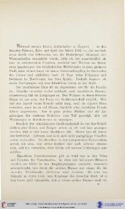 Beiträge zur Kenntnis des Lebens der mohammedanischen Städter, Fellachen und Beduinen im heutigen Ägypten