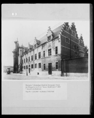 ehemaliges Hôtel de Bourgogne & Palast der Margareta von York