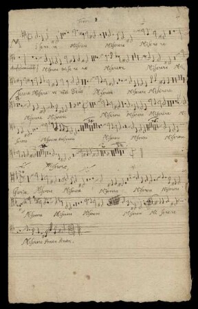 Tenor I. (Miserere mei deus)