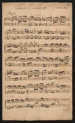 Konzerte; cemb (2); c-Moll; BWV 1060