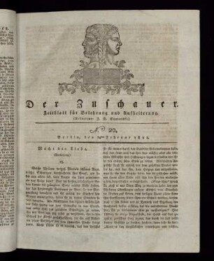 No. 20 - 14. Februar 1822
