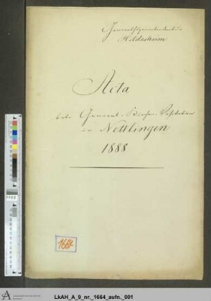Nettlingen: Visitationsakten