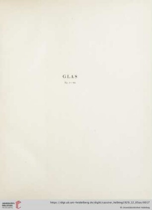 Glas (Nr-1-56)