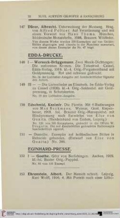 Edda-Drucke (Nr. 148-151)