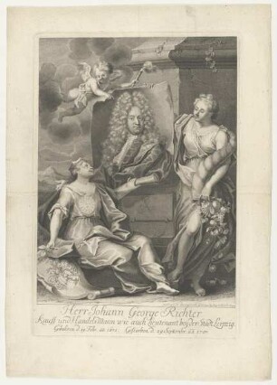 Bildnis des Johann George Richter