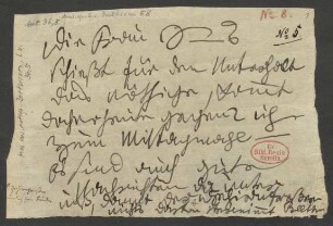 Brief an Anton Schindler : o.D. [I. Quartal 1824]
