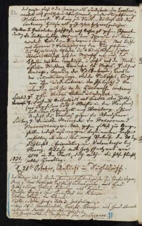 [Vermischte Notizen Ende 1831-1833]