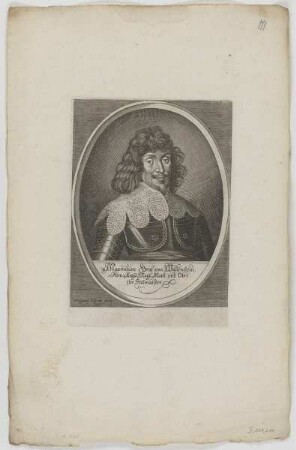 Bildnis des Maximilian, Graf von Wallenstein