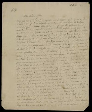 Nr. 50: Brief von Karl Otfried Müller an seine Eltern, Göttingen, 22.2.1823