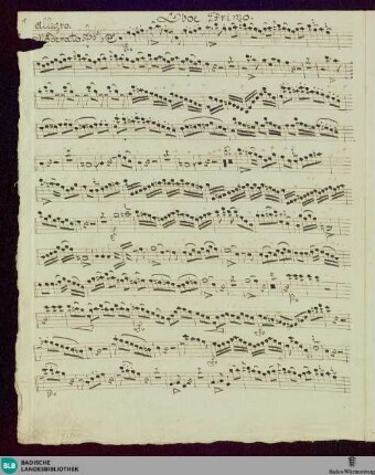Partitas - Don Mus.Ms. 1159 : winds; E|b; PadK 4.19