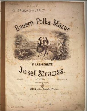 Bauern-Polka-Mazur : für d. Pianoforte ; 10. tes Werk