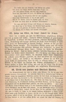 18. Ulrich von Hutten und Burkard Waldis.