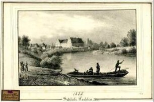 Schloss Trebsen, Sachsen. 1835.