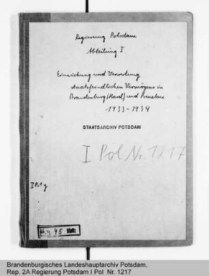 Einziehung und Verwertung staatsfeindlichen Vermögens