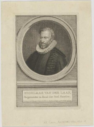 Bildnis des Nicolaas van der Laan