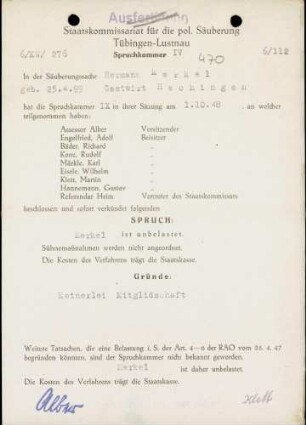Merkel, Hermann