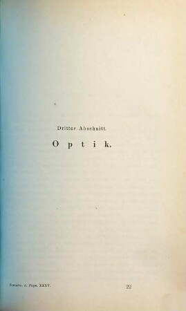 Die Fortschritte der Physik. 2. Abteilung, Elektrizität, Magnetismus, Optik des gesamten Spektrums, Wärme : dargest. von d. Physikalischen Gesellschaft zu Berlin. 35. 1879 (1886)