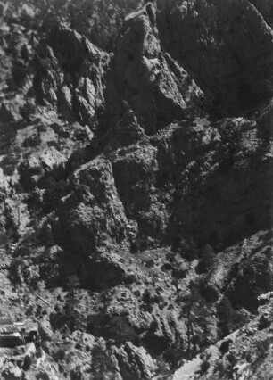 Talblick : Blick von der Bagdadbahn in ein Tal