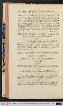 Herzogl. Saechsische Haeuser Albertinischer Linie