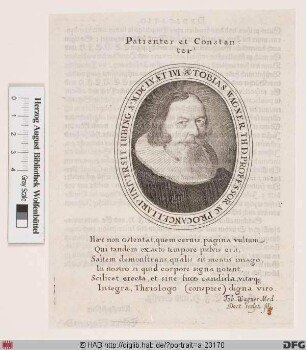 Bildnis Tobias Wagner