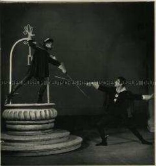 Szene aus dem Ballett "Romeo und Julia" von Sergej Prokofjew am Staatstheater Dresden