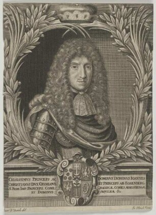 Bildnis des Ioannes Christianvs, Dvx Crvmlovy et Princeps ab Eggenberg