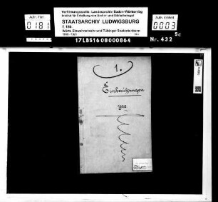 Einberufungen (Normalien)