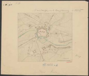 [Plan der Festung Maubeuge und ihren Umgebungen]