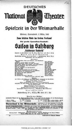 Saison in Salzburg