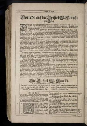 Vorrede auf die Epistel S. Jacobi und Judä.