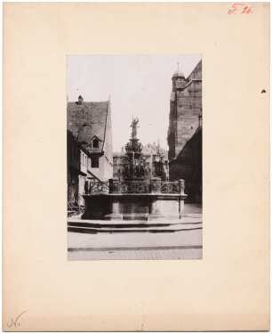 Tugendbrunnen, Nürnberg: Ansicht