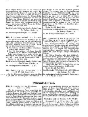 Heimatkundliche Studienfahrten 1924 : [Nichtamtlicher Teil]