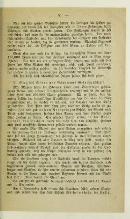 V. Sieg bei Sedan und Napoleons Gefangenschaft