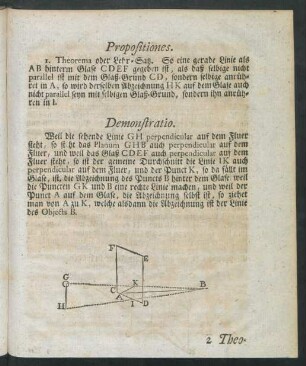 Propositiones [I. Theorema - 6 Theorema]